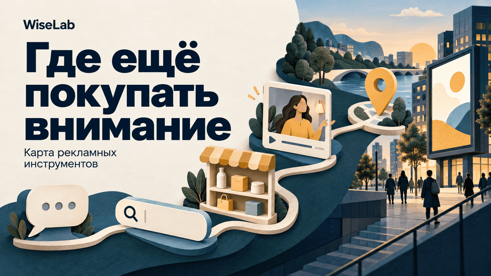 Обложка: путь от диалога и поиска к торговой полке, видео и городскому экрану